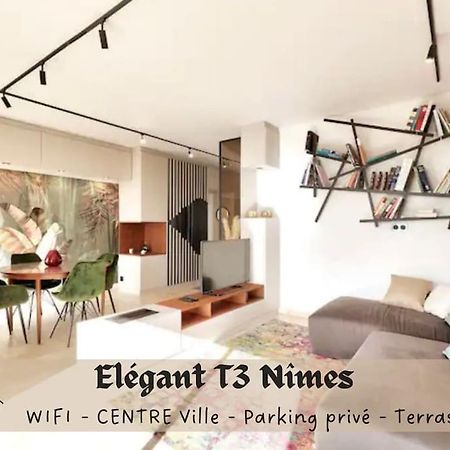 L'Elegant T3Nimes Parking-Centre Ville Esterno foto